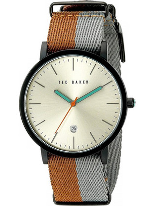 Ted Baker Ανδρικό Ρολόι με Υφασμάτινο Λουράκι TE10026448