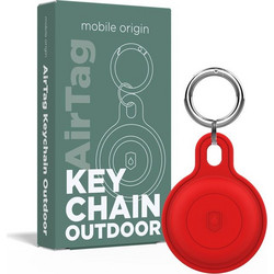 Mobile Origin Airtag Outdoor KeyChain Red (FRL-ATOD-Red)