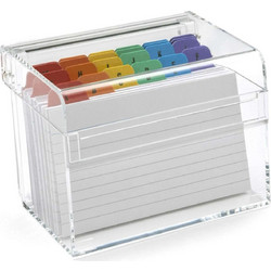 Καρτελοθήκη Osco Ακρυλική Index Box 1512