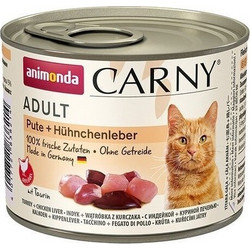Animonda Carny Adult Turkey & Chicken Liver 200gr