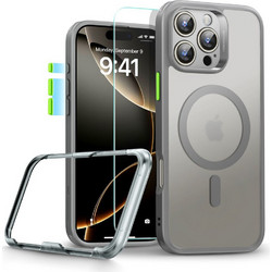 ESR Classic Pro Set HaloLock MagSafe Back Cover Frosted Grey (iPhone 16 Pro)