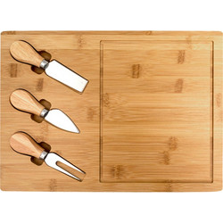 ΠΛΑΤΩ ΣΕΡΒΙΡΙΣΜΑΤΟΣ BAMBOO ΜΕ 3 ΑΞΕΣΟΥΑΡ ΤΥΡΙΟΥ 39x29cm VC2375