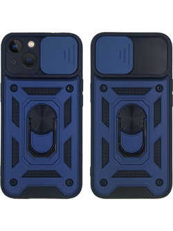 Sonique Ring Armor CamPro Θήκη iPhone 13 Blue