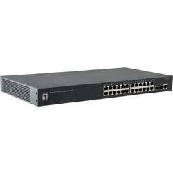 LevelOne GTL-2661 Managed L2 Switch με 24 Θύρες Ethernet 1000Mbps και 2 SFP θύρες