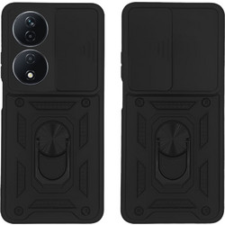 Sonique Ring Armor CamPro Θήκη (Honor 90 Smart 5G / Honor X7b) Μαύρο