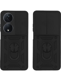 Sonique Ring Armor CamPro Θήκη (Honor 90 Smart 5G / Honor X7b) Μαύρο