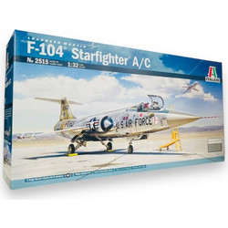 Italeri F-104 Starfighter A/C Συναρμολογούμενο Πλαστικό Μοντέλο Αεροπλάνου 1:32