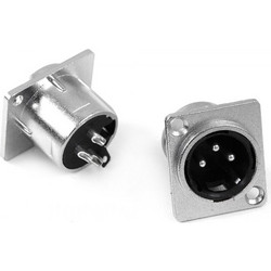 INVOTONE XLR200MB Σασί XLR Αρσενικό