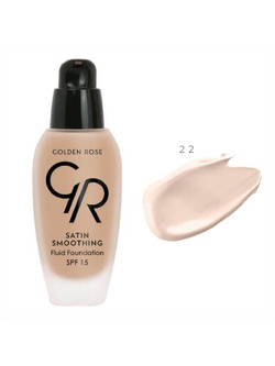 Golden Rose Satin Smoothing Fluid 22 Liquid Foundation 34ml