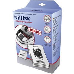 Nilfisk - Standard Dustbags for Elite 4PCS - Home and Kitchen