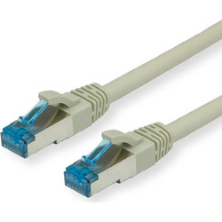 Value S/FTP Cat.6a Καλώδιο Δικτύου Ethernet 0.3m Grey