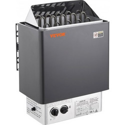 VEVOR Ηλεκτρική Σόμπα Σάουνας 8KW με Ενσωματωμένο Έλεγχο για 8-12 m3 Σπα Σπιτιού DSSNLNKLXB8KWKTNAV8