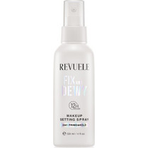 Revuele Makeup Setting Spray Fix And Dewy σταθεροποιητικό σπρέι για μεικ απ για λαμπρή επιδερμίδα 120 ml