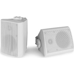 Power Dynamics BG040 Παθητικά Ηχεία Τοίχου 30W Λευκά (Ζεύγος)