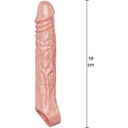 ToyJoy Get Real Extension Sleeve Large 19cm Flesh