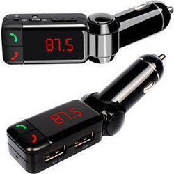FM Transmitter Αυτοκινήτου με Bluetooth / MicroSD / USB