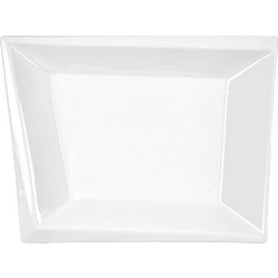 Art et Lumiere Πιάτο Ρηχό Πορσελάνης Ορθογώνιο Diagonal 15.5x25cm 05991
