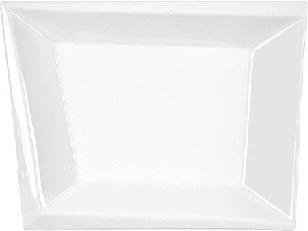 Art et Lumiere Πιάτο Ρηχό Πορσελάνης Ορθογώνιο Diagonal 15.5x25cm 05991