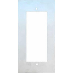 Λαμαρίνα INOX με θέση για 1 μπουτονιέρα σειράς DMR21, 821F-3X1