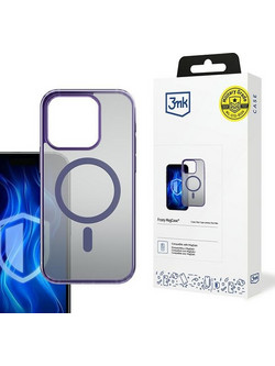 3MK Frosty MagCase - θήκη για Apple iPhone 16 Pro Max - Μωβ