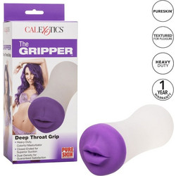 CalExotics The Gripper Deep Ass Grip Pocket Mouth Αυνανιστήρι Purple