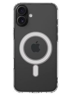 Θήκη κινητού Tactical MagForce Cover for Apple iPhone 16 Plus Transparent