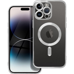 Is Tpu Mag Electro Iphone 16 Pro Max Trans Silver Backcover - (MAGETPUIP16PMS)
