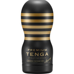 Tenga Premium Original Vacuum Cup Strong Pocket Αυνανιστήρι Black