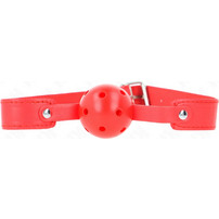 Kink Breathable Ball Gag Red