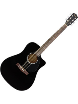 Fender CD-60SCE Dreadnought Black
