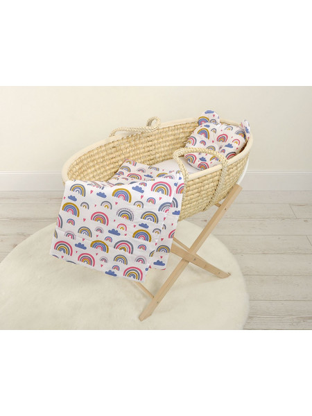 Duvet with pillow Teddy - 2pcs set - rainbow