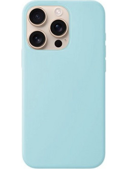 Θήκη Rubber Ενισχυμένης Σιλικόνης για iPhone 16 Pro Γαλάζιο