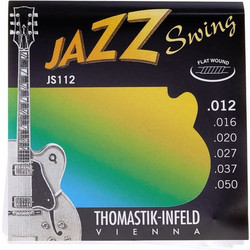Thomastik-Infeld JS112 Σετ 6 Χορδές Ηλεκτρικής Κιθάρας Pure Nickel 12-50" Medium Tension