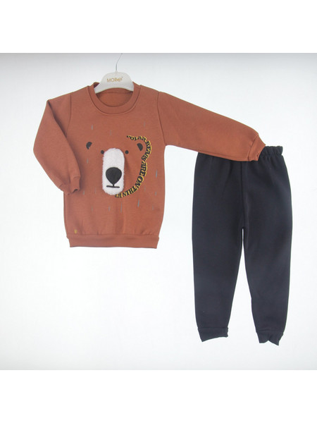 ΠΑΙΔΙΚΟ ΣΕΤ ΦΟΡΜΑΣ ΑΓΟΡΙ POLAR BEAR BROWN 006.EYMUS.3101-BROWN