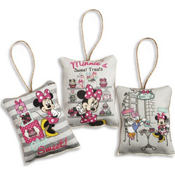 Μπομπονιέρα Βάπτισης Μαξιλαράκι Minnie Mouse ΝΑ114 (7τμχ)