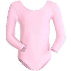 Dansport Lycra Κορμάκι Ρυθμικής Μακρυμάνικο (00500/ΡΟΖ) Φούξια