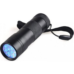 Φορητός Φακός LED portable mini nail LED UV lamp Μαύρος