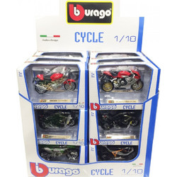 Bburago Cycle Μοτοσυκλέτα Διάφορα Σχέδια 18-51000
