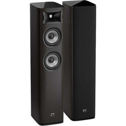JBL Studio 680 Ζεύγος Ηχείων Hi-Fi Δαπέδου 200W 2.5 Δρόμων Black