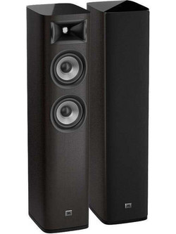 JBL Studio 680 Ζεύγος Ηχείων Hi-Fi Δαπέδου 200W 2.5 Δρόμων Black