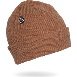 VOLCOM FULL STONE BEANIE DARK BROWN