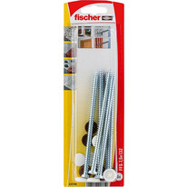 FISCHER 532746 ΒΙΔΑ ΓΙΑ ΣΤΗΡΙΞΗ ΠΑΡΑΘΥΡΩΝ ΣΕ BLISTER NV FFS 7,5 x 132 mm K (ΣΥΣΚ. 6 ΤΕΜ.)