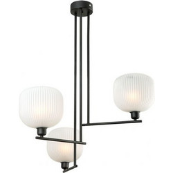 Luma Κρεμαστό Φωτιστικό Οροφής E14 Μαύρο 100-01393-20-black