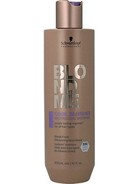 Schwarzkopf BlondMe Cool Blondes Neutralizing Σαμπουάν για Προστασία Χρώματος για Βαμμένα Μαλλιά 300ml