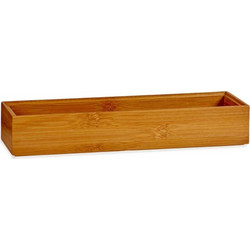 Οργανωτής για τα Συρτάρια Καφέ Φυσικό Bamboo 7 x 5 x 30 cm Φορητό