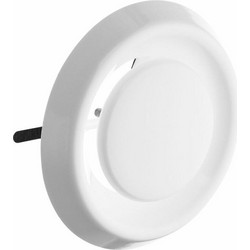 Διαχύτης εξαερισμού EDM 87732 Λευκό O 16,5 cm O 125 x 47 mm