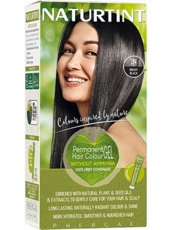 Phergal Naturtint 1N Black Ebony Μόνιμη Βαφή Μαλλιών Χωρίς Αμμωνία