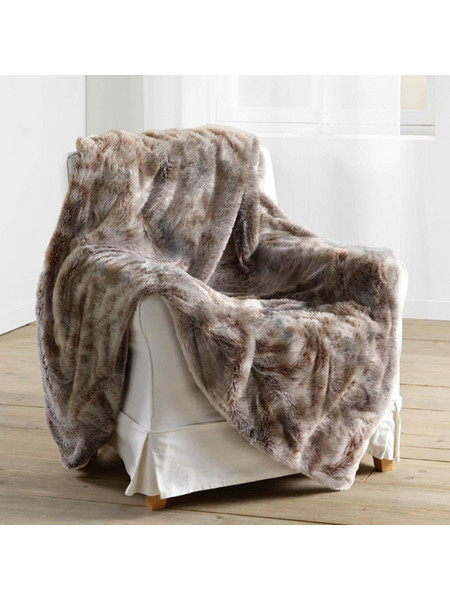Ριχτάρι Γούνα Antartic Choco 180x220cm