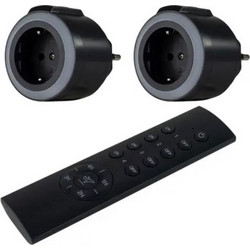 REV Radio Switch Set 2 + 1 COMFORT anthracite
