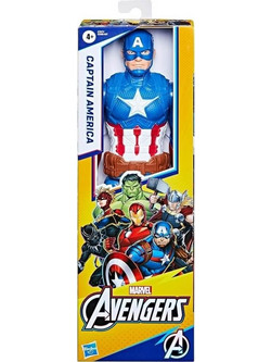 Hasbro Marvel Avengers Titan Hero Series Captain America Φιγούρα Δράσης για 4+ Ετών 30cm